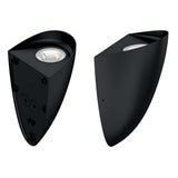 Vendela LED Outdoor Wall Light in Black Finish