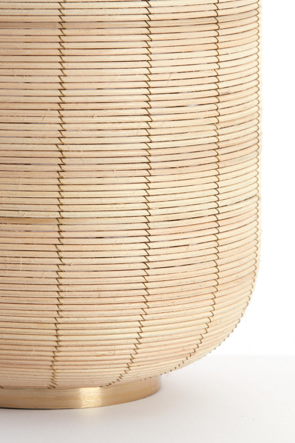 Cyclone Ø16.5x27 cm in Vivaro Natural and Bronze Finish
