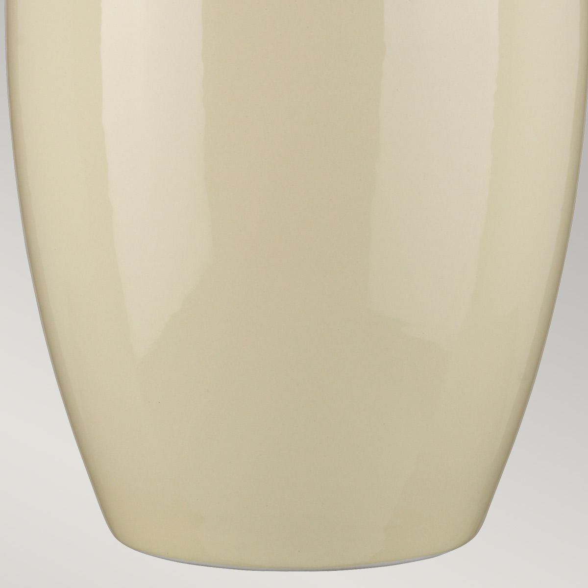 Victor Grand Porcelain Table Lamp with Empire Shade - Cream Finish