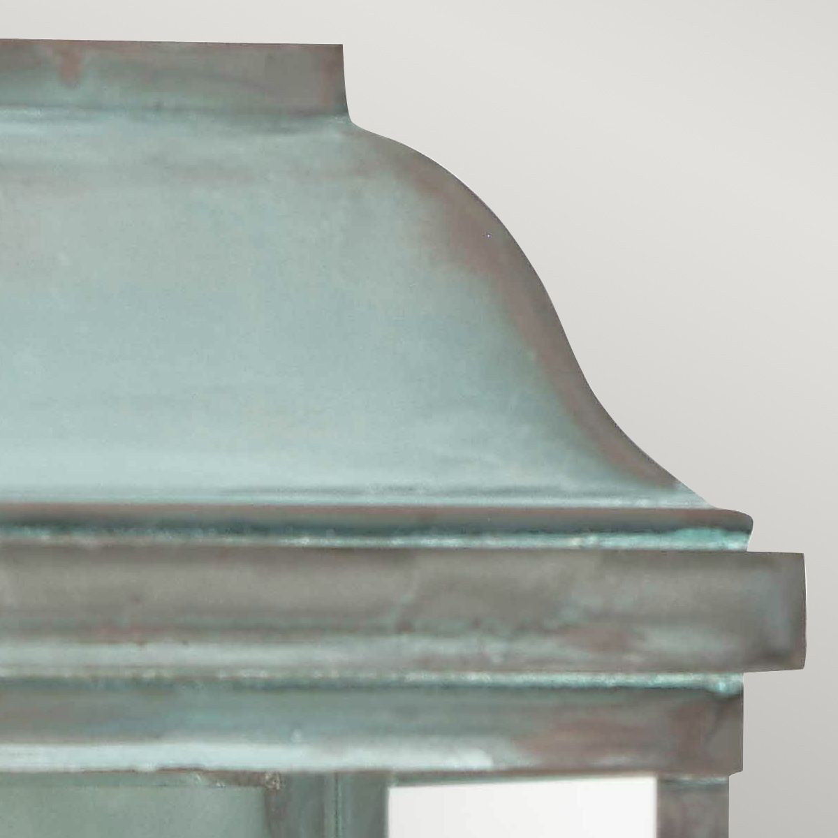 Verdigris Victorian Wall-Mounted Lantern