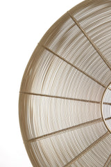 Elegant Light Gold Ceiling Fixture Ø51x18 cm