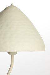 Elegant Elimo Matte Cream Table Lamp - 25x50 cm