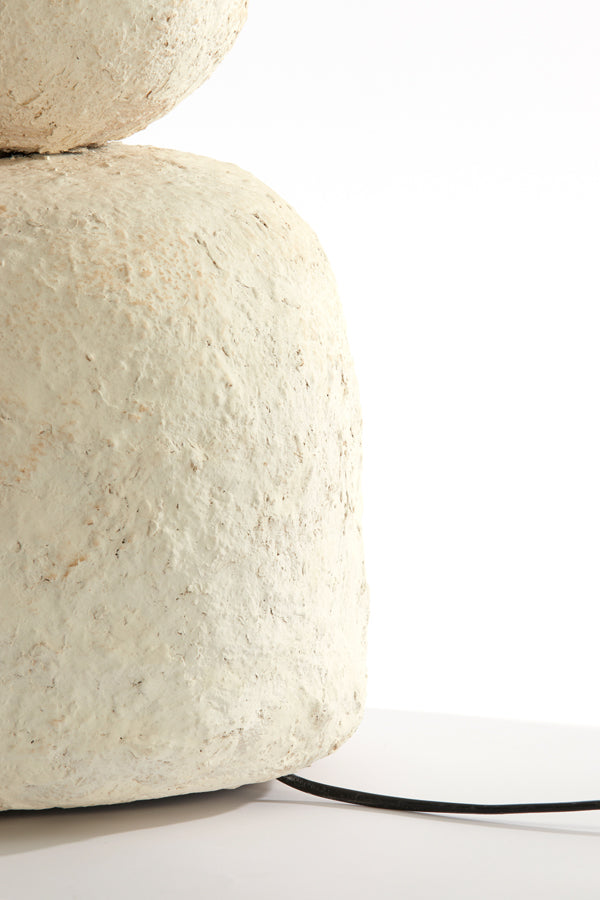 Elegant Marree Cream Floor Lamp, Ø30x135 cm