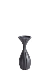 Elegant Nyoko Black Candle Holder 11x11x26 cm