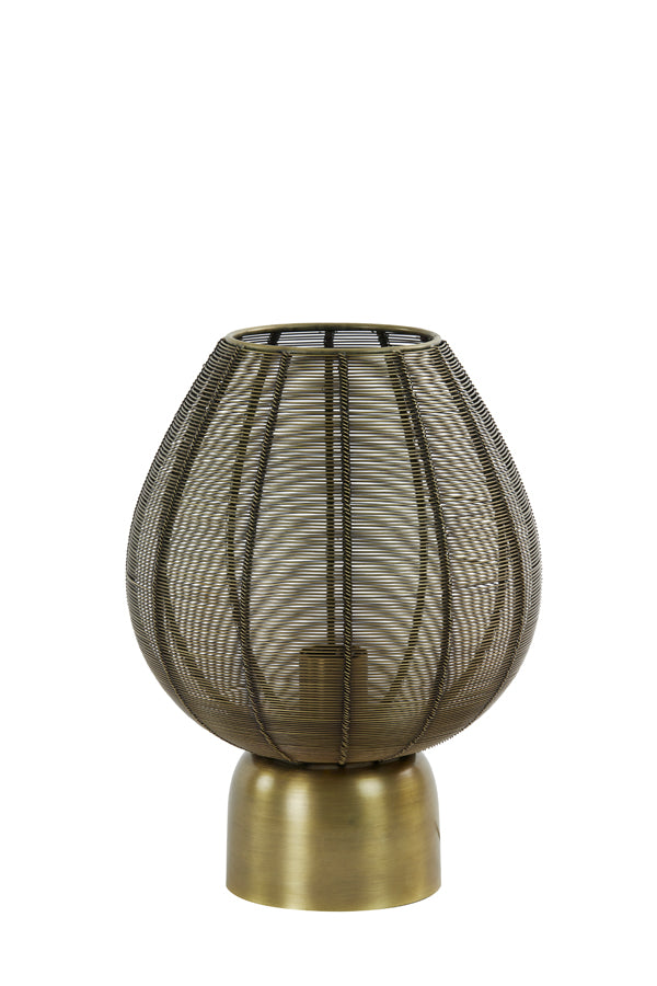 Antique Bronze Suneko Table Lamp Ø25x34 cm