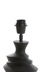 Elegant Sharon Matte Black Lamp Base 21x14x41 cm