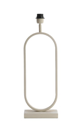 Elegant Jamiri Cream Lamp Base – 20x13x55 cm