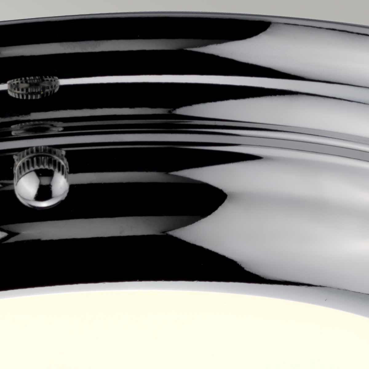 Welland Ultra Slim LED Flush Ceiling Light - Polished Chrome