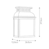 Westminster Antique Brass Wall Lantern