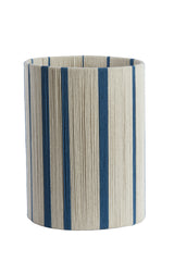 Cream and Blue Medan Shade Cylinder 30-30-40 cm