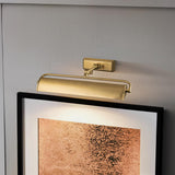 Winchfield 2lt Medium Picture Light Aged Brass