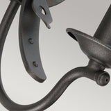Regal Graphite Single Light Wall Sconce
