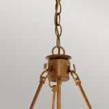Windsor Elegant Gold Patina 6-Light Chandelier