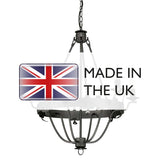 Windsor Graphite Royal Elegance 6 Light Chandelier