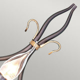 Windermere Rustic Wrought Iron Wall Sconce