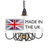 Windermere Rustic Elegance Iron Chandelier