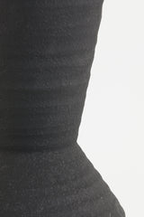 Sleek Black Ceramic Lamp Base (Ø18.5x51 cm) - Ayla Design