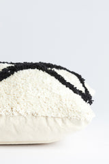 Natural Black Fulda Cushion - 60x30 cm