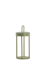 Olive Green LED Table Lamp Ø13x28 cm - Isalo Collection