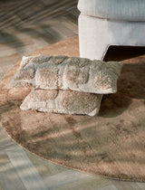 Zirafi Beige Rectangular Cushion 60x30 cm