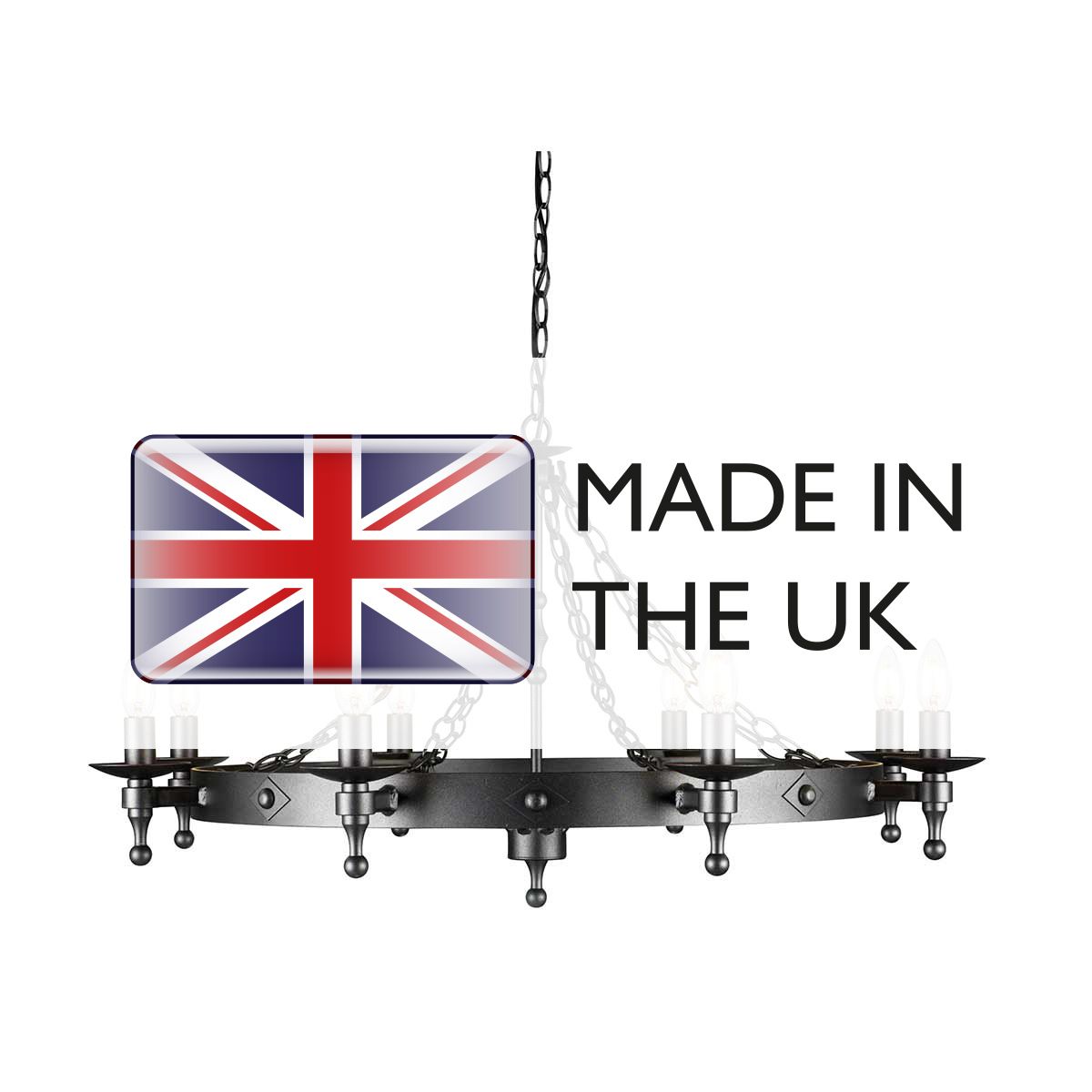 Warwick Castle Gothic Revival Chandelier