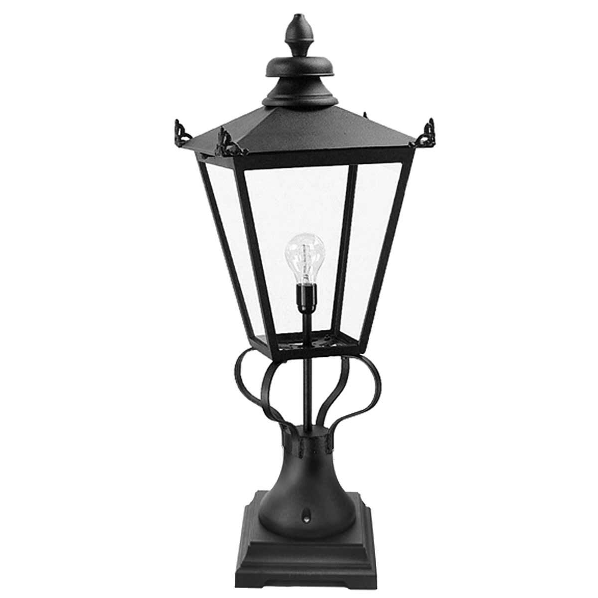 Wilmslow Black Victorian Pedestal Lantern
