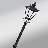 Wilmslow 1 Light Lamp Post Black