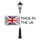 Wilmslow 1 Light Lamp Post Black