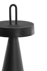 Ankenta Black LED Table Lamp - Sleek Ø13x28.5 cm Design