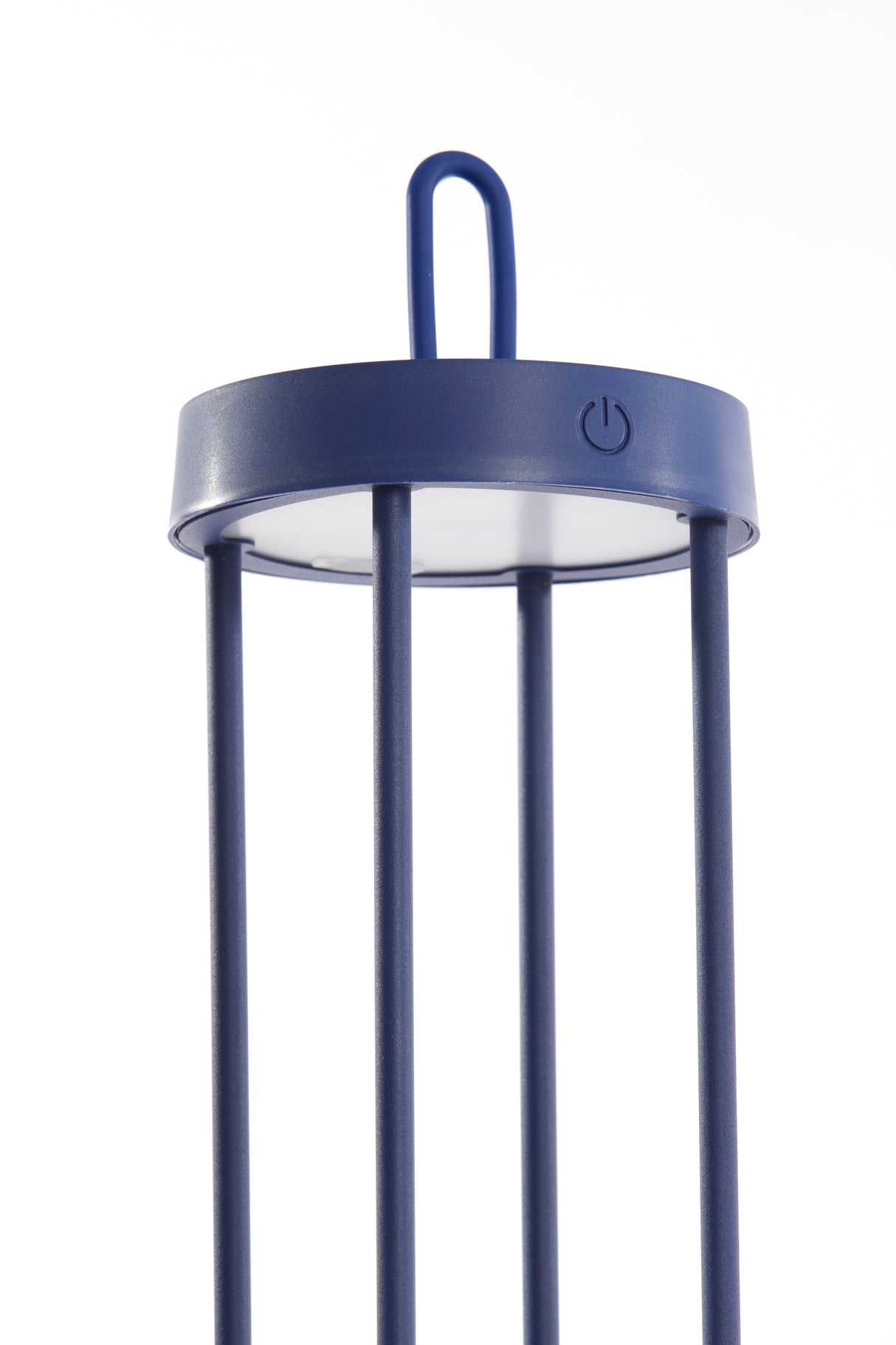 Elegant Cobalt Blue LED Table Lamp - 13x28 cm