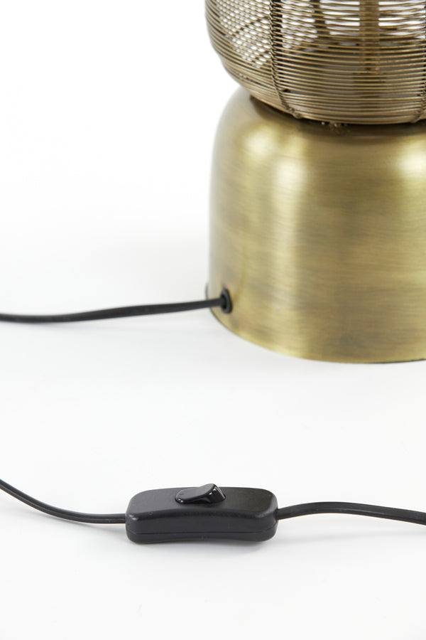 Antique Bronze Lezuza Table Lamp, 15.5 x 60.5 cm