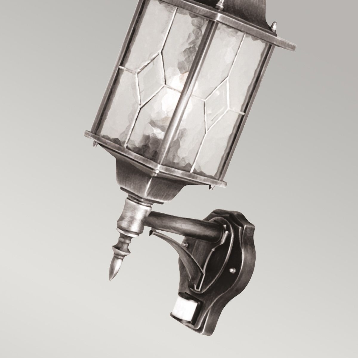 Wexford Outdoor Wall Lantern with Motion Sensor
