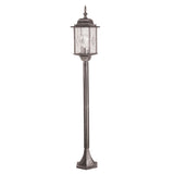 Wexford Elegant Black-Silver Pillar Lantern