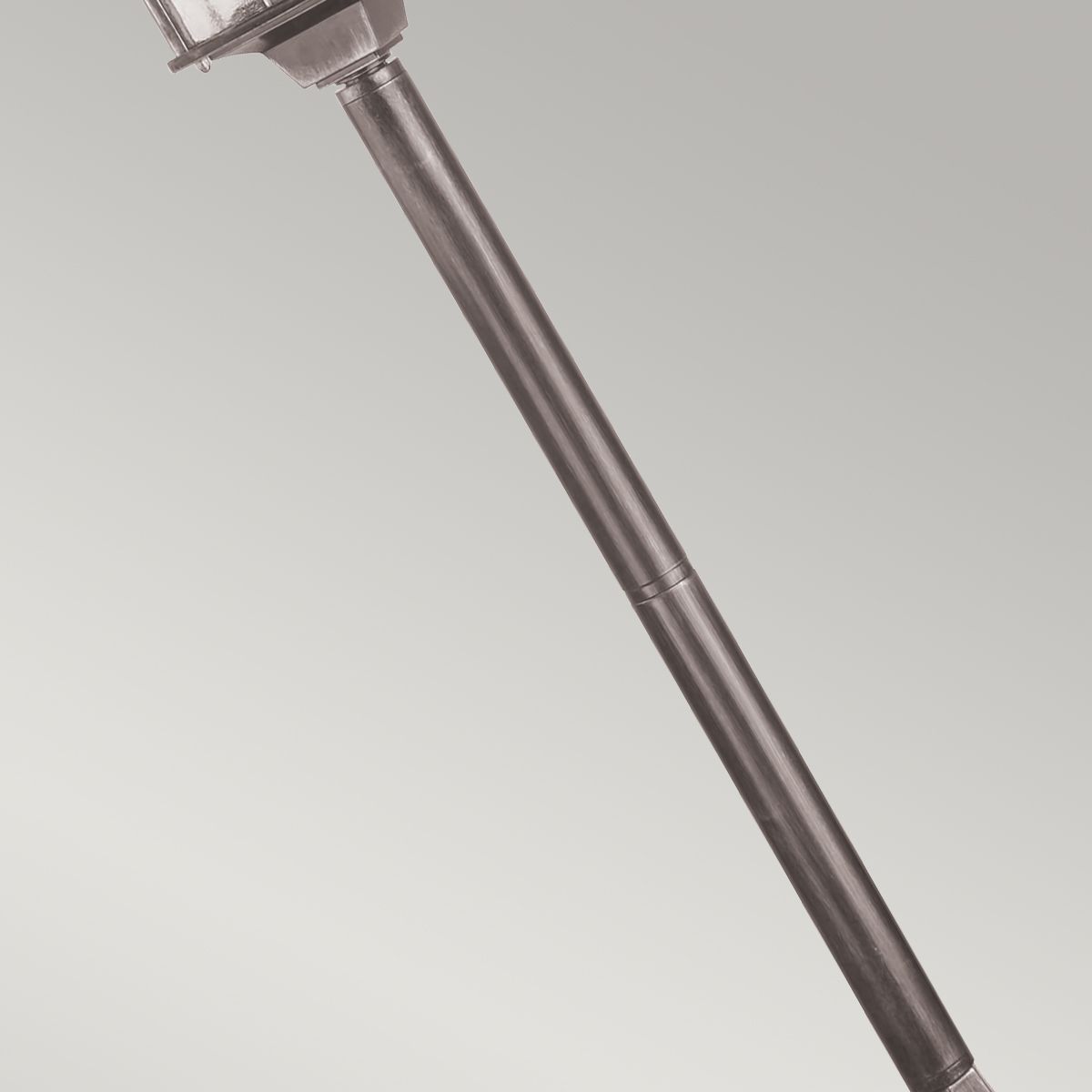 Wexford Elegant Black-Silver Pillar Lantern