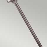 Wexford Elegant Black-Silver Pillar Lantern