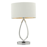 Wyatt Ivory Linen Oval Shade 31cm