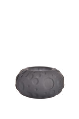 Matte Grey Finley Glass Tealight Holder Ø10x6 cm