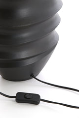 Matte Black Sharon Lamp Base 25x17x48 cm