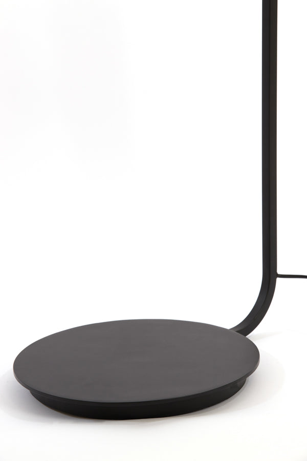 Elegant Matte Black Mareno Floor Lamp - 40x30x164 cm