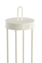 Isalo Cream LED Table Lamp, 13x50 cm