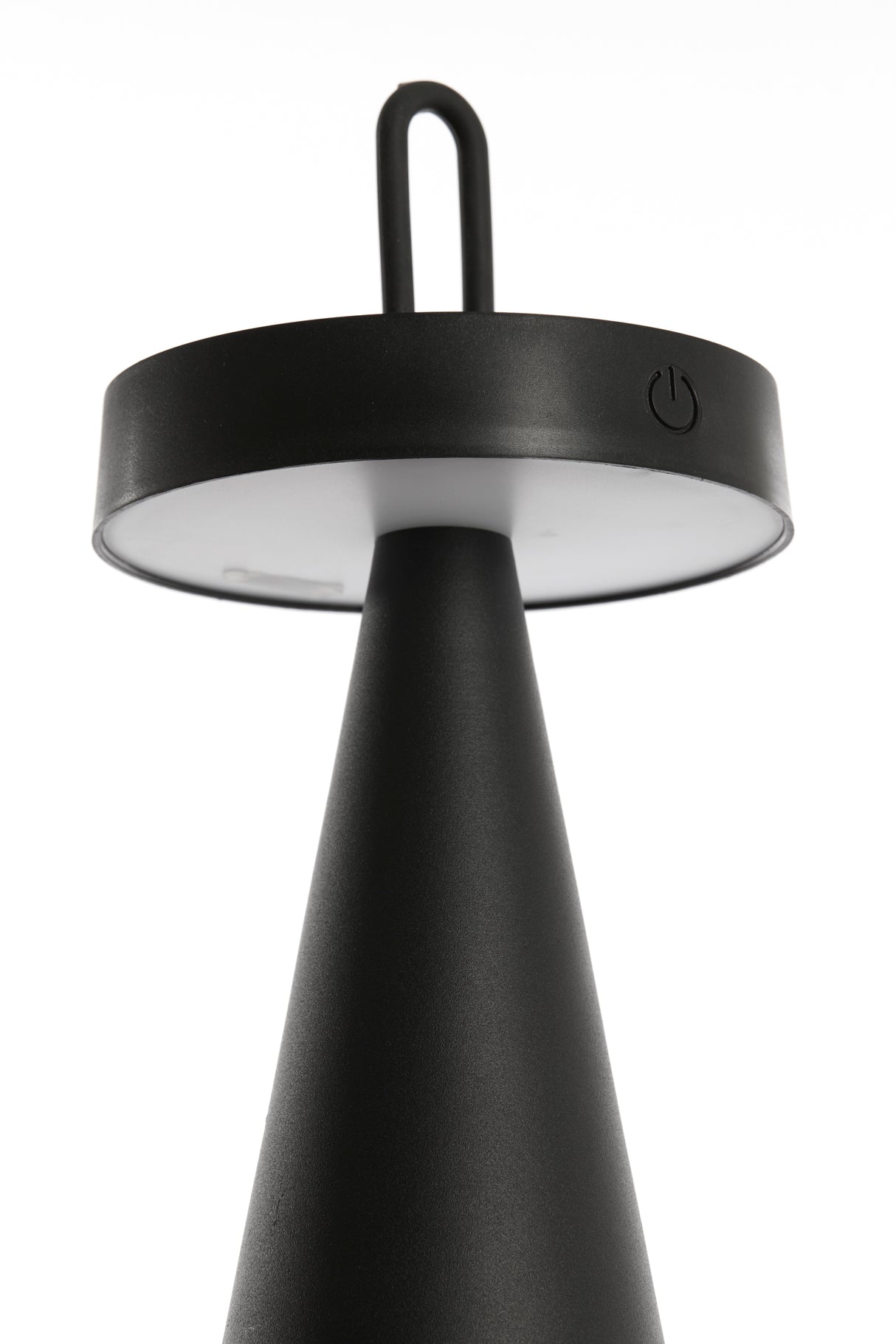 Ankenta Black LED Table Lamp - Sleek Ø13x28.5 cm Design