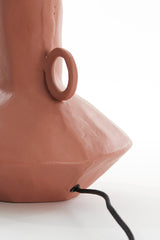 Coral Elegance: Sculpted Lamp Base 22x20.5x37.5 cm