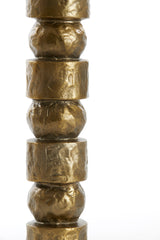 Bronze Akti Lamp Base with Antique Finish, Ø13x58 cm
