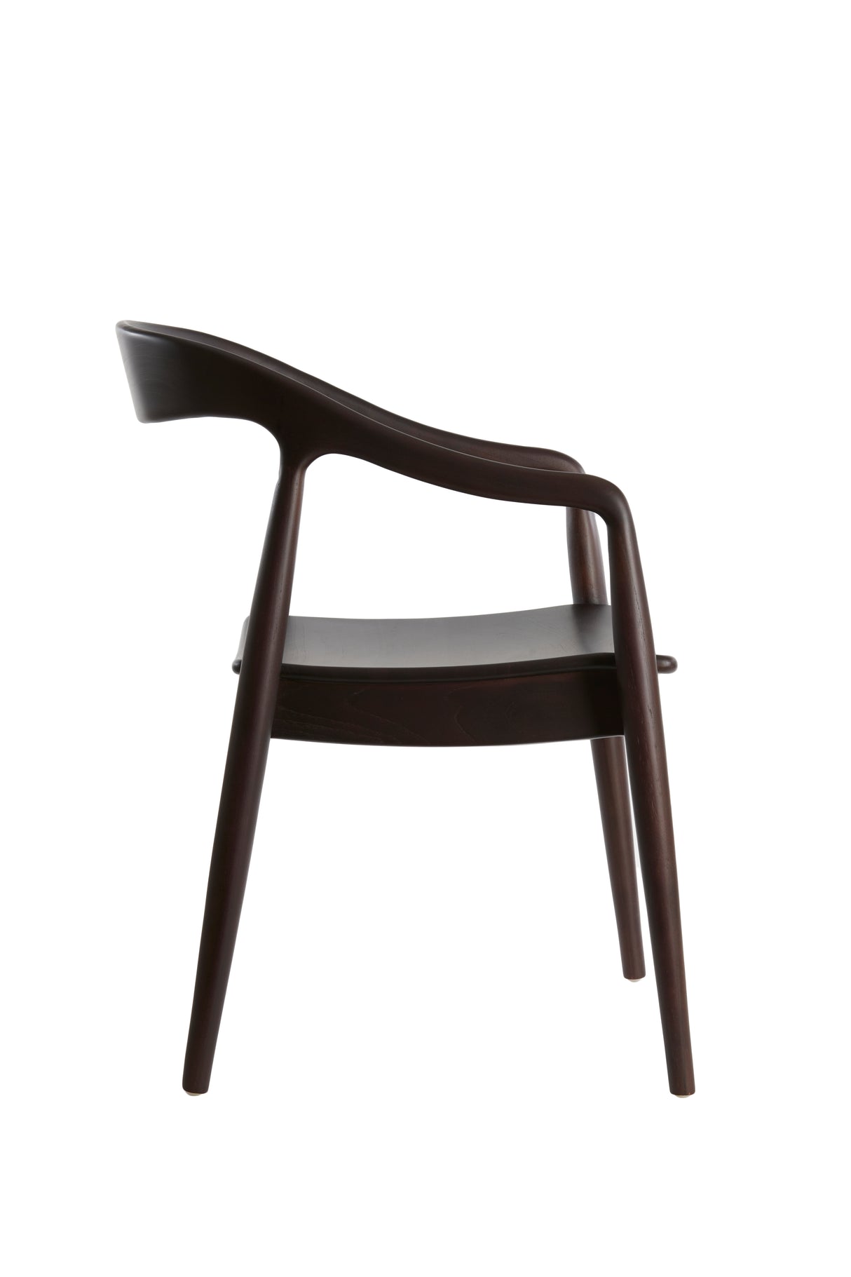 Elegant Black Wooden Dining Chair 60x58x83 cm