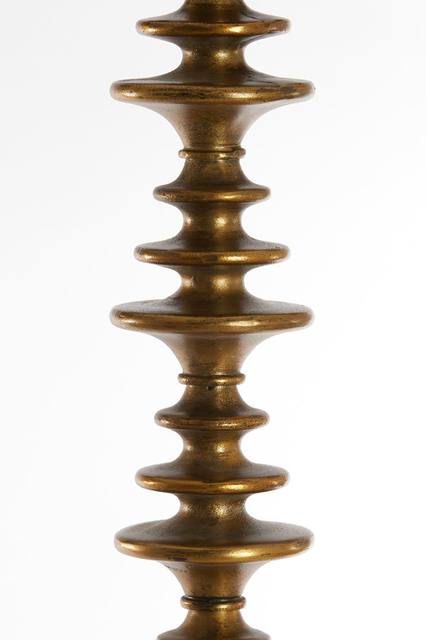 Elegant Antique Bronze Floor Lamp, 142 cm
