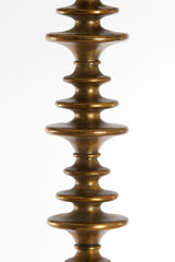 Elegant Antique Bronze Floor Lamp, 142 cm