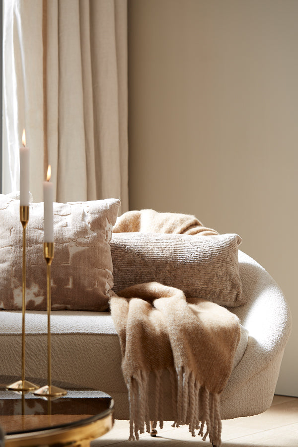 Beige Ruhla Decorative Cushion 60x30 cm