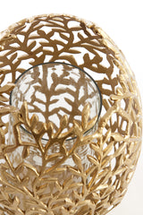 Whirlwind Elegance in Antique Gold Frame - Ø25x39 cm
