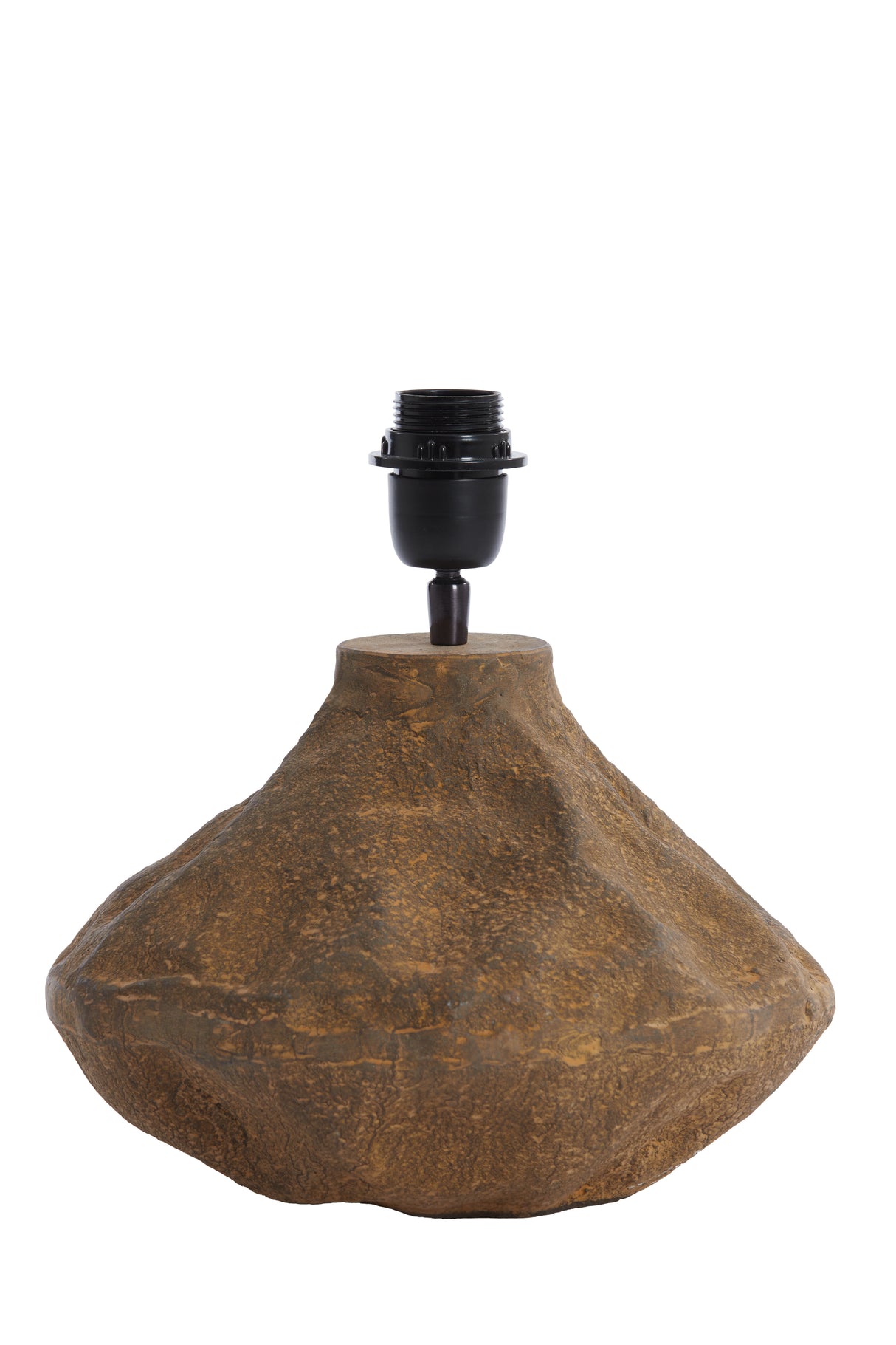 Antique Brown Marzoka Lamp Base 29x28.5x29 cm