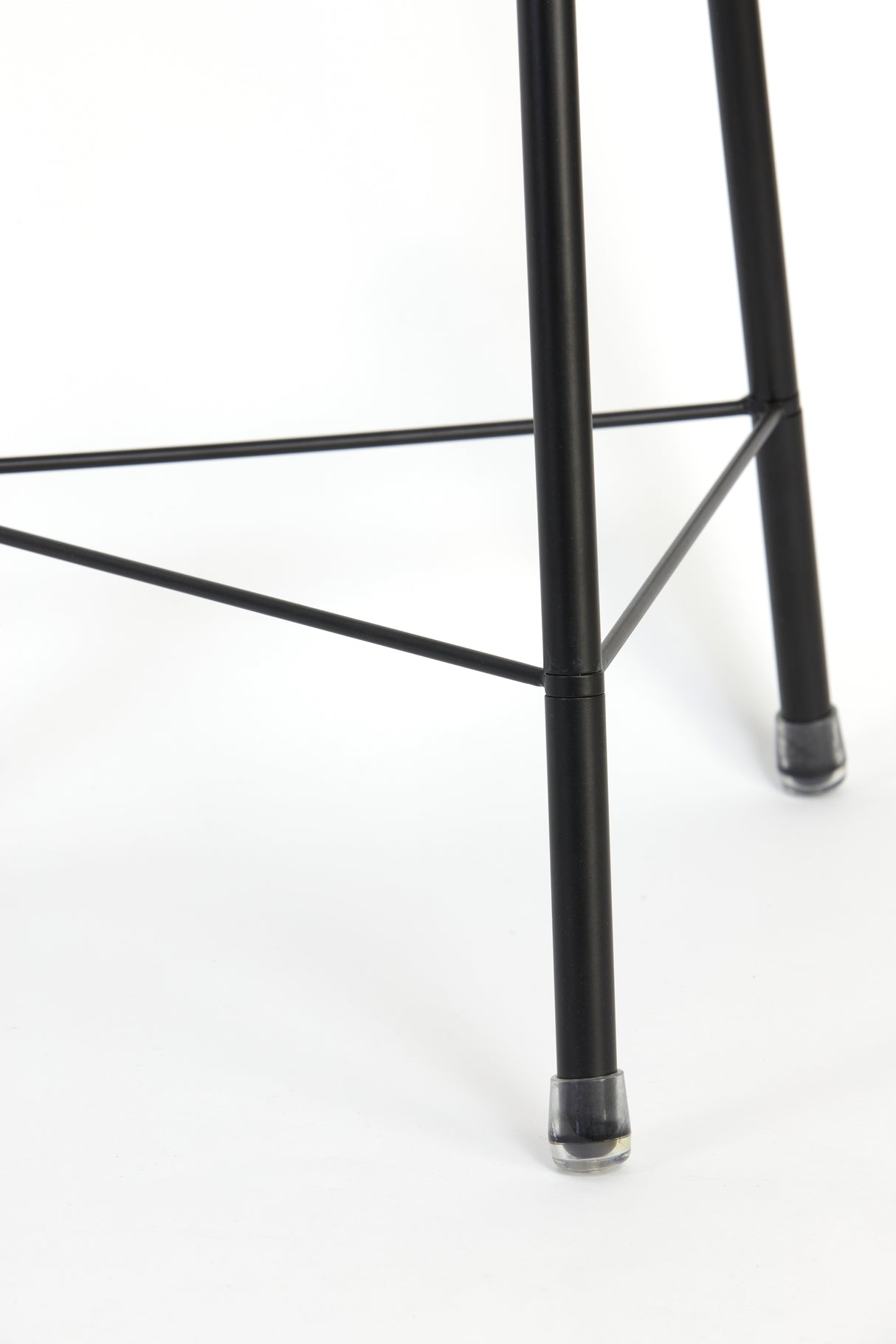 Elegant Black Tripod Floor Lamp Ø42x132 cm - Plumeria Design